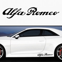 Sticker prag ALFA ROMEO (set 2 buc) foto