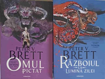 DEMON VOL.1, 3: OMUL PICTAT, RAZBOIUL LA LUMINA ZILEI-PETER V. BRETT-250996 foto