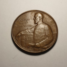 Medalie Fundatiunea Universitara Regele Carol I 1914 Piesa de Colectie