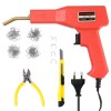 Aparat Lipit Sudat Plastic Profesional, Kit Reparatie Fisuri, 200 Capse, 50W, 230V