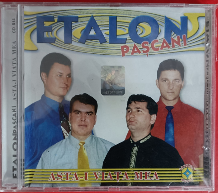 Etalon din Pașcani , cd sigilat in folie cu muzică de petrecere