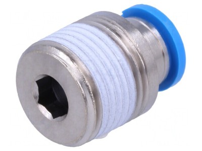 Racord Push-In Simplu 0,95-6bar NBR foto