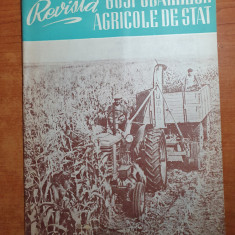 revista gospodariilor agricole de stat august 1961