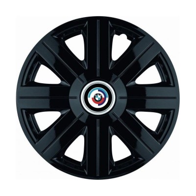 Set 4 Capace Roti Autohelix MSA&amp;reg; potrivite jantelor de 14 inch, pentru Bmw Nou model Cosmos Black foto