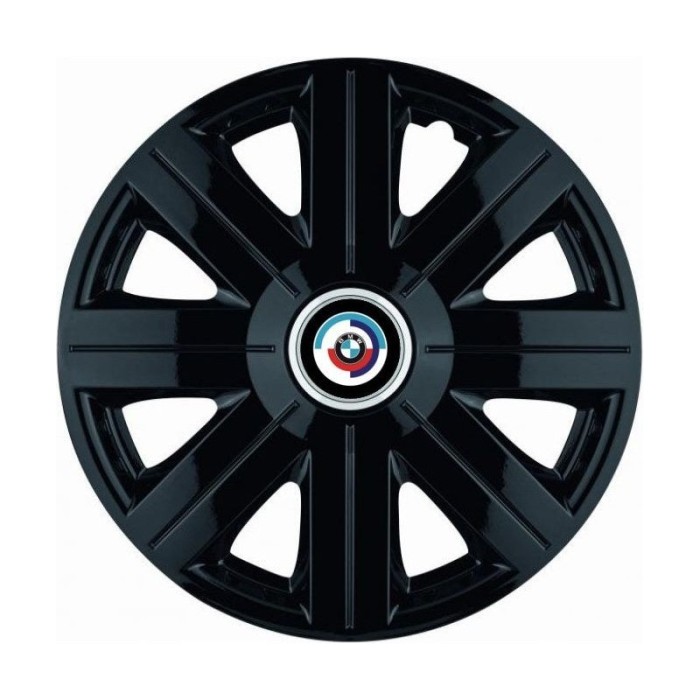 Set 4 Capace Roti Autohelix MSA&reg; potrivite jantelor de 14 inch, pentru Bmw Nou model Cosmos Black