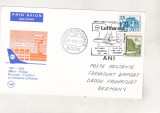 Bnk fil CP ocazional Zbor aniversar Lufthansa Bucuresti Frankfurt 1992