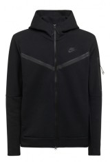 Hanorac cu gluga Nike tech Fleece Black foto
