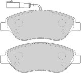 Set Placute frana punte fata SRLine Polonia, Alfa Romeo Mito (955) 2008-2018; Fiat Bravo 2 (198) 2007-2014, Stilo (192) 2001-2007; Lancia Delta 3 (84