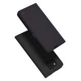 Husa pentru Xiaomi Poco X3 Pro / X3 NFC / X3, Techsuit, Magskin Book, Neagra