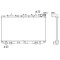 Radiator racire Nissan Almera (N15) 01.1998-12.1999, 1,6 66/75kw; 1,8 74kw; 2,0 85/105kw Benzina, Manual, Cu/fara AC , tip Calsonic, diametru intrare