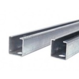 Sina profil perforat,consola, tip C pentru montajul tubulaturilor de ventilatie