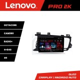 Navigatie Android Lenovo QLED 2K 4+64 360 pentru Kia Optima 2011-2013