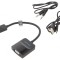 Cablu Convertor HDMI 1.4 0,15m Negru