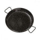 Tigaie din otel emailat vitrificat, paella valenciana fructe de mare, diametru 38 cm, 8 portii, 2 manere, Garcima, GRC20238