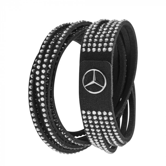 Bratara Milano Oe Mercedes-Benz Swarovski Negru B66952858