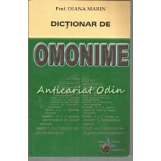 Dictionar De Omonime - Diana Marin