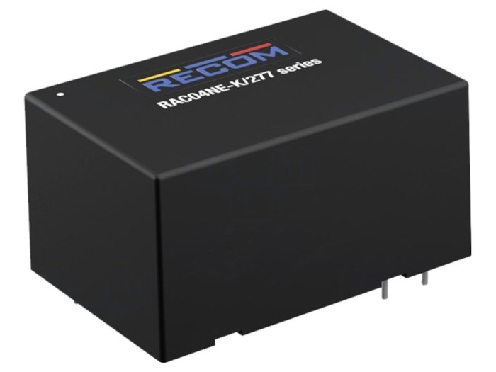 Convertor AC/DC 4W 15VDC 267mA RECOM