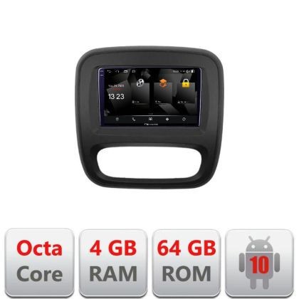 Navigatie Renault Trafic 2014-2017 5510-rt09 Android Octa Core 720p 4+64 DSP 360 camera carplay android auto v1 CarStore Technology