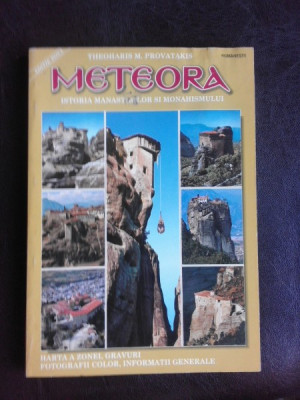 Meteora, istoria manastirilor si monahismului - Theoharis M. Provatakis foto