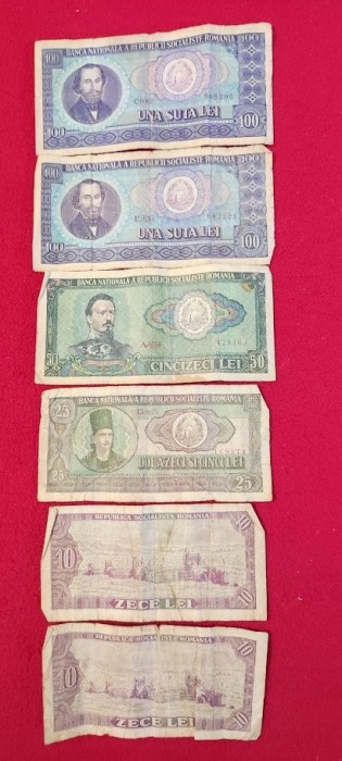 Lot Bacnote vechi perioada comunista