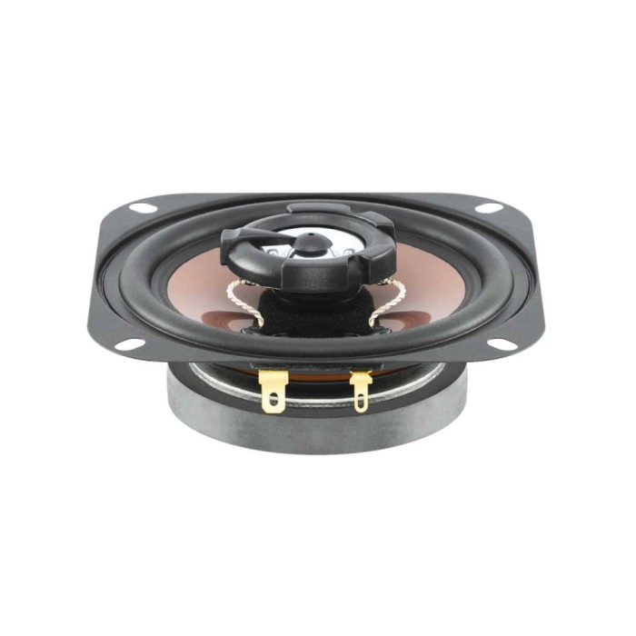 Set difuzor coaxial auto 2buc M`N`C StreamLine 4&quot;/100mm 80W membrana polipropilena suspensie cauciuc butilic