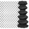 vidaXL Gard plasă de s&acirc;rmă, gri, 25 x 0,8 m, oțel