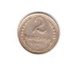 Moneda URSS/Rusia 2 copeici 1940, stare buna, curata, Europa, Bronz-Aluminiu