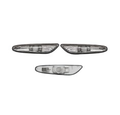 Set lampa semnalizare aripa Bmw Seria 1 (E81/E82/E87/E88) 09.2004-2013, Seria 3 Sedan/Combi E46 10.2001-06.2005; (E90/E91) SDN/TOURING 11.2004-2013,