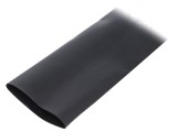 Manșon termocontractabil cu adeziv 52mm negru 1,2m