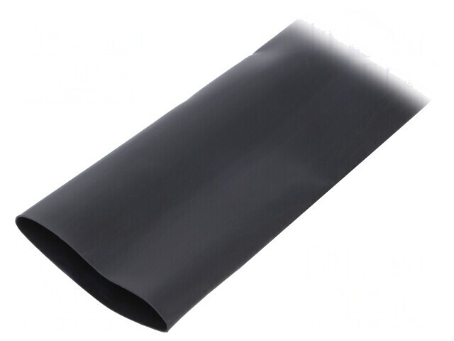 Manșon termocontractabil cu adeziv 52mm negru 1,2m