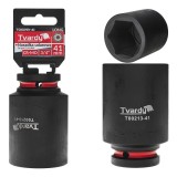 Cheie tubulara de impact in 6 puncte 3 / 4&quot;, 41 mm, Cr-Mo, Tvardy T00213-41