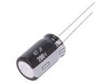 Condensator electrolitic THT 47uF 200V 12.5x20mm