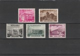ROMANIA 1955 LP 388 MUZEE DIN BUCURESTI SERIE MNH