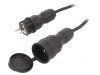 Prelungitor alimentare 20m negru 16A, KEL