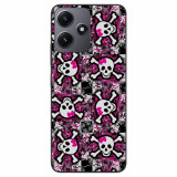 Husa compatibila cu Xiaomi Redmi 12 5G Silicon Gel Tpu Model Pop Art Skeleton