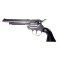 Pistol Metalic Cowboy cu 12 capse, 17 cm