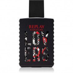 Replay Signature Lovers For Man Eau de Toilette pentru bărbați 50 ml