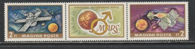 Ungaria 1972 - Explorarea lui Marte 1v MNH foto