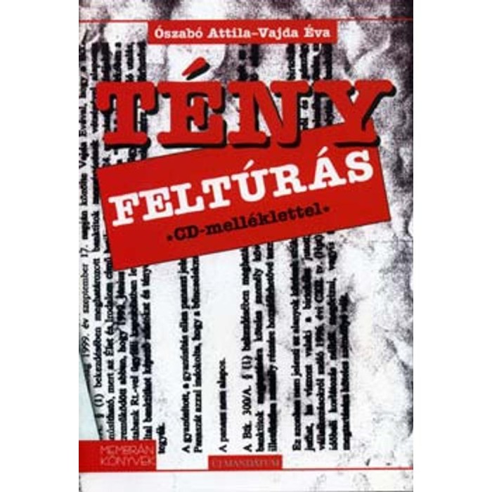 T&eacute;ny felt&uacute;r&aacute;s - Cd-mell&eacute;klettel - Vajda &Eacute;va