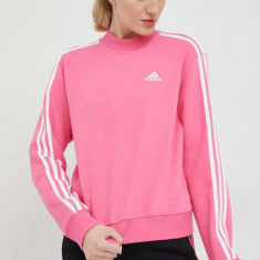 adidas bluza Femei, culoarea roz, neted