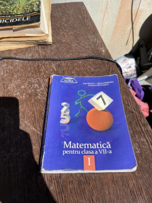 Ioan Balica - Matematica pentru clasa a VII-a volumul 1 foto