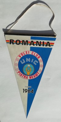 D9 36 - fanion - sport - volei - cluburi sportive - Volei club - Unic - Piatra Neamt foto