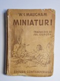 Miniaturi &ndash; W. Somerset Maugham, Trad. Jul. Giurgea, Ed. Contemporană, ediția a II-a