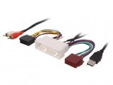 Adaptor Radio USB RCA la ISO ACC Hyundai Kia 75.1B i30 Kona Tucson Niro Picanto Rio Sportage Stonic