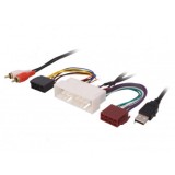 Cupla adaptor radio USB RCA Hyundai Kia la ISO ACC 75.1B