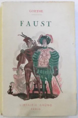 FAUST par GOETHE , traduction de GERALD NERVAL , 1937 foto