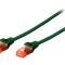 Patch Cord Ethernet Verde 20m Cat5e CCA PVC