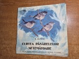 carte pentru copii - cartea pasarilor netematoare - din anul 1985