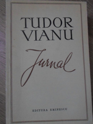 JURNAL-TUDOR VIANU foto