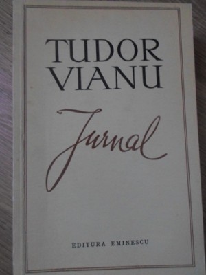 JURNAL-TUDOR VIANU foto